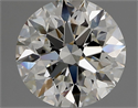 Natural Diamond 2.01 Carats, Round with Excellent Cut, I Color, VVS2 Clarity and Certified by GIA