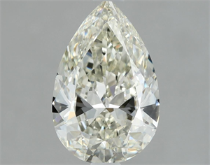 Picture of Natural Diamond 1.50 Carats, Pear with  Cut, J Color, VS2 Clarity and Certified by IGI