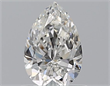 Natural Diamond 0.70 Carats, Pear with  Cut, F Color, VS2 Clarity and Certified by GIA