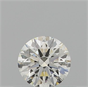 Natural Diamond 0.41 Carats, Round with Excellent Cut, J Color, VS1 Clarity and Certified by GIA