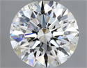 Natural Diamond 0.46 Carats, Round with Excellent Cut, I Color, SI1 Clarity and Certified by GIA