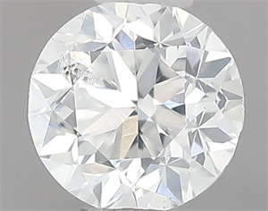 Picture of Natural Diamond 0.50 Carats, Round with Good Cut, G Color, SI2 Clarity and Certified by IGI