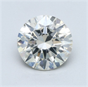 Natural Diamond 3.00 Carats, Round with Excellent Cut, J Color, SI2 Clarity and Certified by GIA