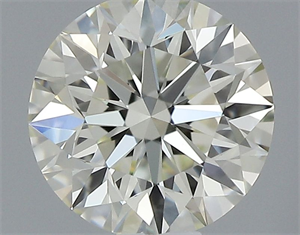 Picture of Natural Diamond 0.61 Carats, Round with Excellent Cut, K Color, VVS1 Clarity and Certified by IGI