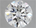 Natural Diamond 2.01 Carats, Round with Very Good Cut, E Color, VVS1 Clarity and Certified by GIA