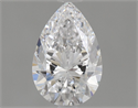 Natural Diamond 0.80 Carats, Pear with  Cut, D Color, IF Clarity and Certified by GIA