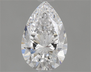 Picture of Natural Diamond 0.80 Carats, Pear with  Cut, D Color, IF Clarity and Certified by GIA