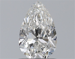 Picture of Natural Diamond 0.72 Carats, Pear with  Cut, E Color, VS1 Clarity and Certified by GIA