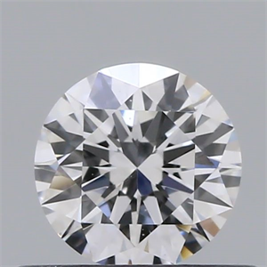 Picture of Natural Diamond 0.40 Carats, Round with Excellent Cut, D Color, VS2 Clarity and Certified by GIA