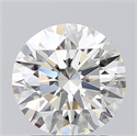 Natural Diamond 1.62 Carats, Round with Excellent Cut, I Color, IF Clarity and Certified by GIA