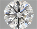 Natural Diamond 0.46 Carats, Round with Excellent Cut, J Color, SI2 Clarity and Certified by GIA