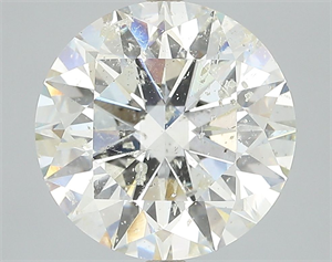 Picture of Natural Diamond 5.10 Carats, Round with Excellent Cut, I Color, SI2 Clarity and Certified by IGI