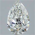 Natural Diamond 1.51 Carats, Pear with  Cut, H Color, VS2 Clarity and Certified by GIA