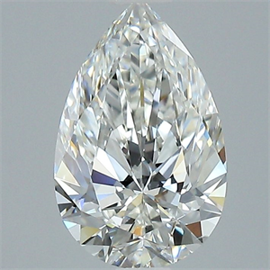 Picture of Natural Diamond 1.51 Carats, Pear with  Cut, H Color, VS2 Clarity and Certified by GIA