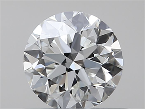 Picture of Natural Diamond 0.40 Carats, Round with Very Good Cut, I Color, VS2 Clarity and Certified by GIA