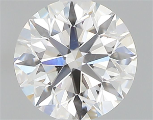 Picture of Natural Diamond 0.40 Carats, Round with Excellent Cut, F Color, VS2 Clarity and Certified by GIA