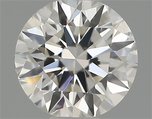 Picture of Natural Diamond 0.40 Carats, Round with Very Good Cut, H Color, VS2 Clarity and Certified by IGI