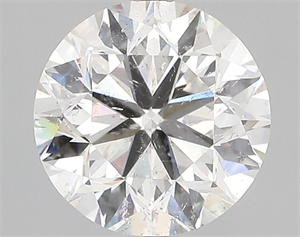 Picture of Natural Diamond 2.50 Carats, Round with Very Good Cut, G Color, SI2 Clarity and Certified by GIA