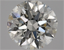 Natural Diamond 1.50 Carats, Round with Excellent Cut, H Color, VVS2 Clarity and Certified by GIA