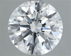 Picture of Natural Diamond 2.34 Carats, Round with Excellent Cut, D Color, VS1 Clarity and Certified by GIA