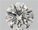 Natural Diamond 0.50 Carats, Round with Excellent Cut, I Color, VS2 Clarity and Certified by GIA