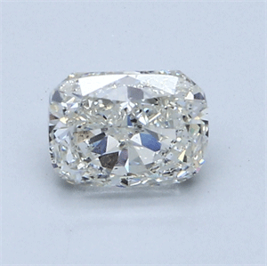 1.00 Carats, Cushion Diamond with  Cut, J Color, SI2 Clarity and Certified by GIA