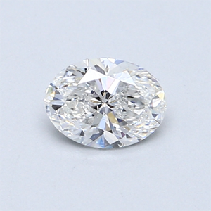 0.52 Carats, Oval Diamond with  Cut, F Color, VS2 Clarity and Certified by GIA
