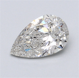 1.21 Carats, Pear Diamond with  Cut, H Color, SI2 Clarity and Certified by GIA