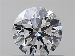 Picture of Natural Diamond 0.40 Carats, Round with Excellent Cut, G Color, SI1 Clarity and Certified by GIA