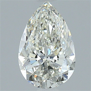 Picture of Natural Diamond 1.73 Carats, Pear with  Cut, J Color, VVS1 Clarity and Certified by GIA