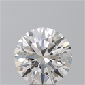 Natural Diamond 7.01 Carats, Round with Excellent Cut, J Color, IF Clarity and Certified by GIA