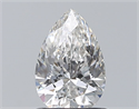 Natural Diamond 0.70 Carats, Pear with  Cut, E Color, VS1 Clarity and Certified by GIA