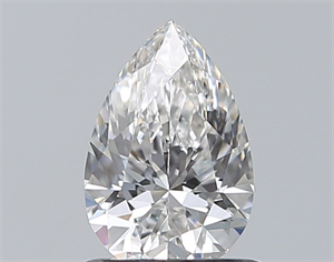 Picture of Natural Diamond 0.70 Carats, Pear with  Cut, E Color, VS1 Clarity and Certified by GIA