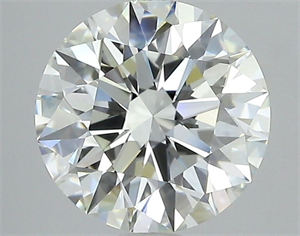 Picture of Natural Diamond 2.09 Carats, Round with Excellent Cut, H Color, VVS2 Clarity and Certified by GIA