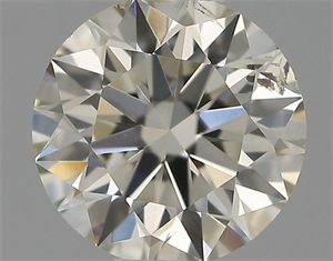 Picture of Natural Diamond 0.40 Carats, Round with Excellent Cut, J Color, SI2 Clarity and Certified by IGI