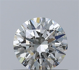 Picture of Natural Diamond 0.50 Carats, Round with Excellent Cut, J Color, SI1 Clarity and Certified by GIA