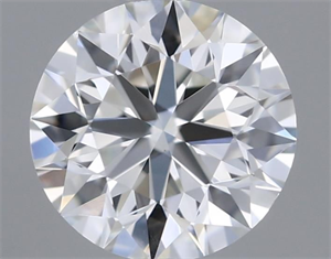 Picture of Natural Diamond 0.40 Carats, Round with Very Good Cut, I Color, VS1 Clarity and Certified by GIA