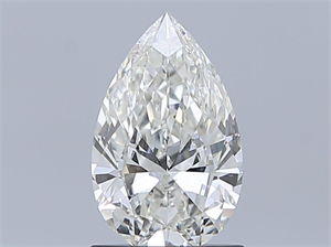 Picture of Natural Diamond 1.03 Carats, Pear with  Cut, I Color, VS2 Clarity and Certified by GIA