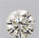 Natural Diamond 0.50 Carats, Round with Excellent Cut, K Color, VS1 Clarity and Certified by GIA