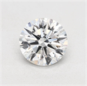 Natural Diamond 3.01 Carats, Round with Excellent Cut, J Color, SI1 Clarity and Certified by GIA