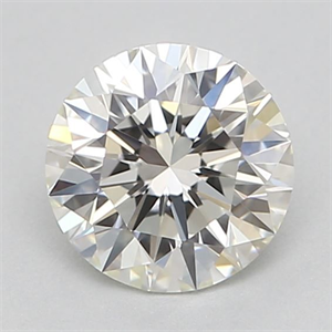 Picture of Natural Diamond 0.45 Carats, Round with Excellent Cut, I Color, VS1 Clarity and Certified by GIA