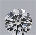 Natural Diamond 0.40 Carats, Round with Very Good Cut, D Color, VVS1 Clarity and Certified by GIA