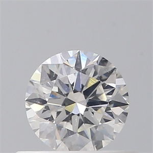 Picture of Natural Diamond 0.40 Carats, Round with Excellent Cut, F Color, SI2 Clarity and Certified by GIA