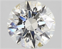 Natural Diamond 2.02 Carats, Round with Excellent Cut, H Color, VVS2 Clarity and Certified by GIA