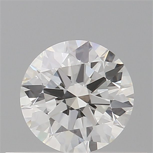 Picture of Natural Diamond 0.40 Carats, Round with Excellent Cut, F Color, VVS2 Clarity and Certified by GIA