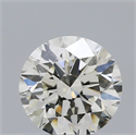 Natural Diamond 0.40 Carats, Round with Excellent Cut, I Color, VS1 Clarity and Certified by IGI