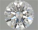 Natural Diamond 2.01 Carats, Round with Excellent Cut, D Color, VVS1 Clarity and Certified by GIA