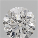 Natural Diamond 0.50 Carats, Round with Excellent Cut, H Color, SI2 Clarity and Certified by GIA