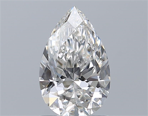 Picture of Natural Diamond 1.03 Carats, Pear with  Cut, G Color, VS2 Clarity and Certified by GIA