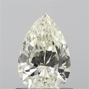 Picture of Natural Diamond 0.90 Carats, Pear with  Cut, J Color, SI1 Clarity and Certified by IGI